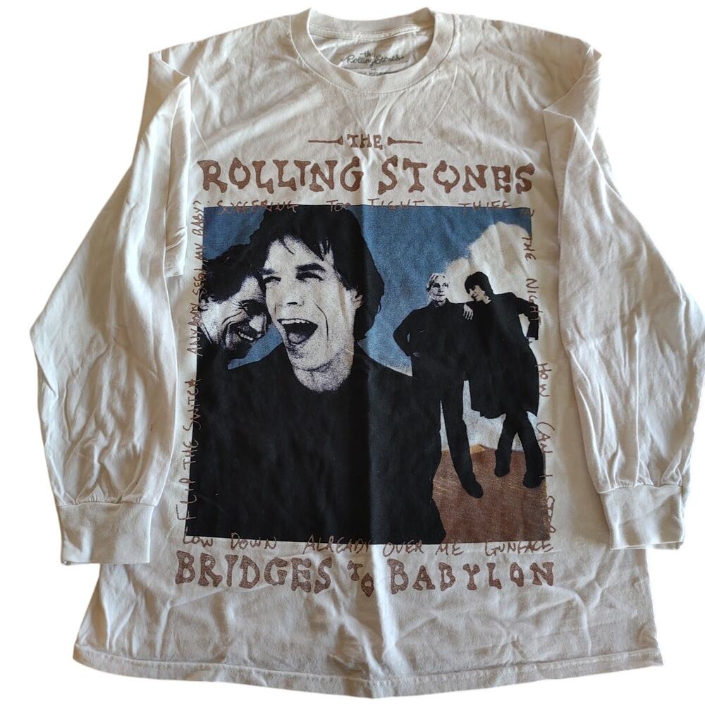 Rolling Stones LS Band T-Shirt M